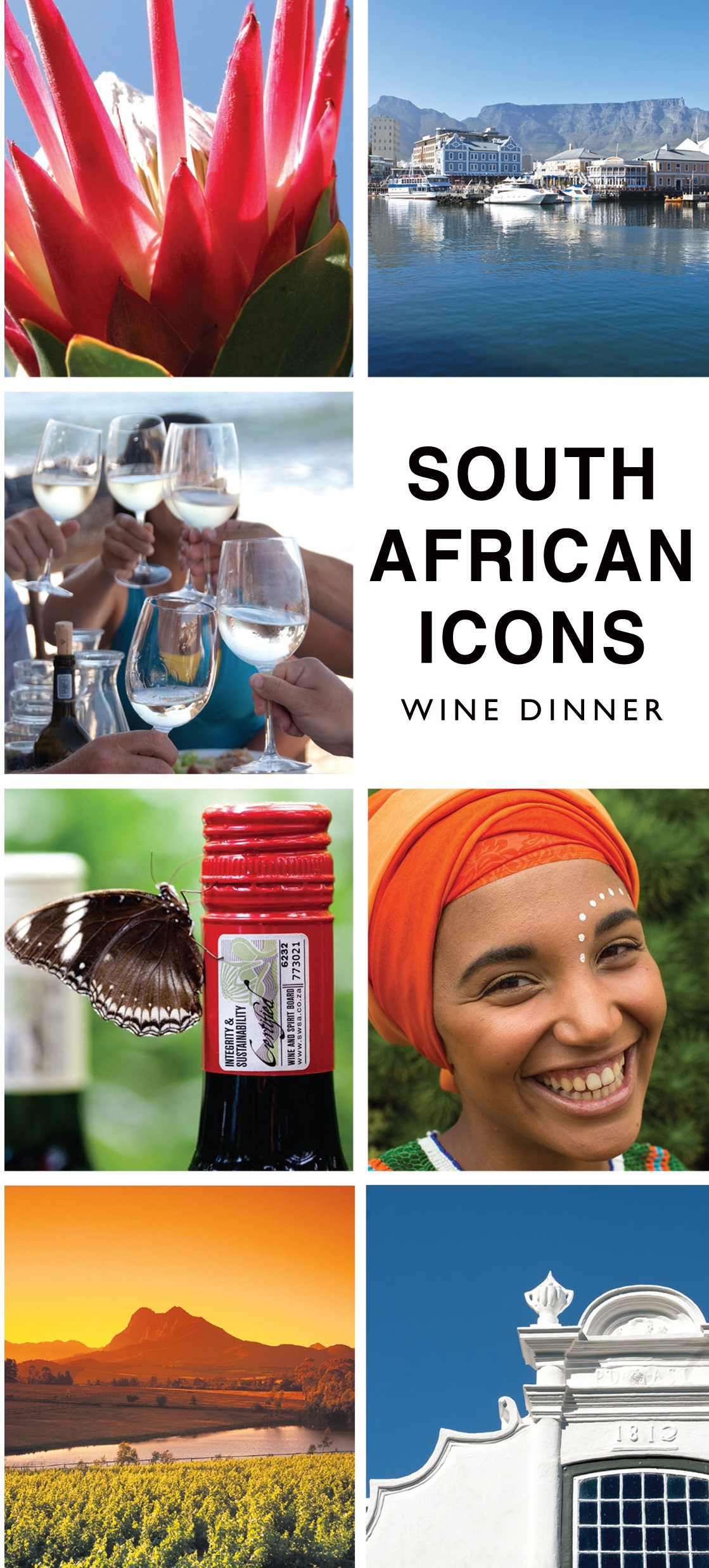 South African Icons Wine Dinner 12 April 2018 South African Icons Wine Dinner 12 April 2018