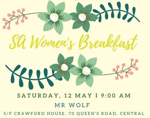 South African Women of Hong Kong Breakfast – 12 May 2018 South African Women of Hong Kong Breakfast – 12 May 2018